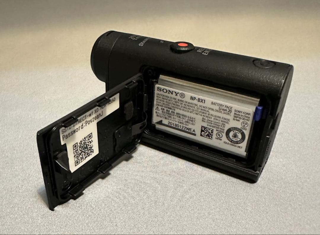 【中古】SONY HDR-AS50 アクションカメラと防水ケース