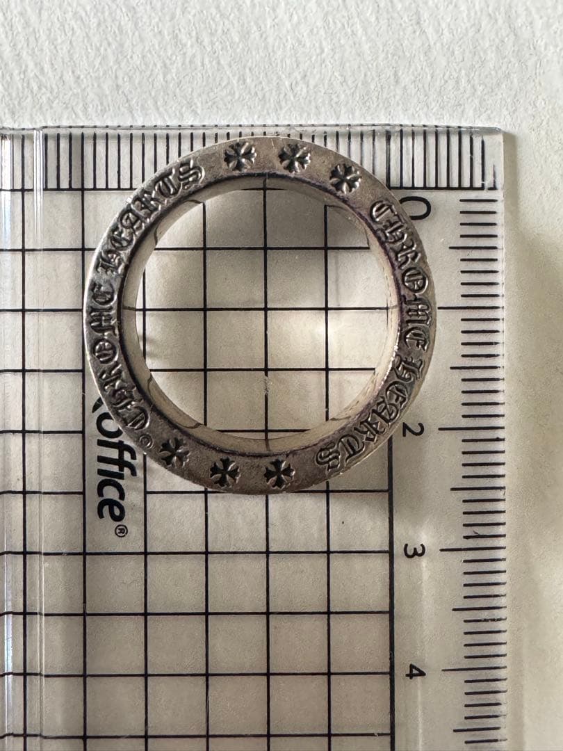 美品 クロムハーツ ミニシーエイチプラス リング MINI CH PLUS