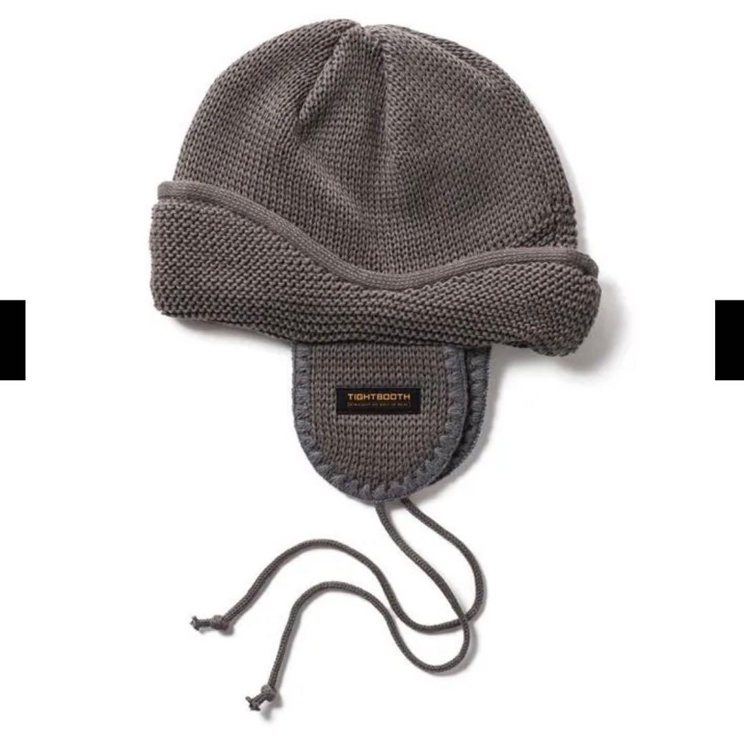 帽子 TIGHTBOOTH FLIGHT BEANIE / Charcoal