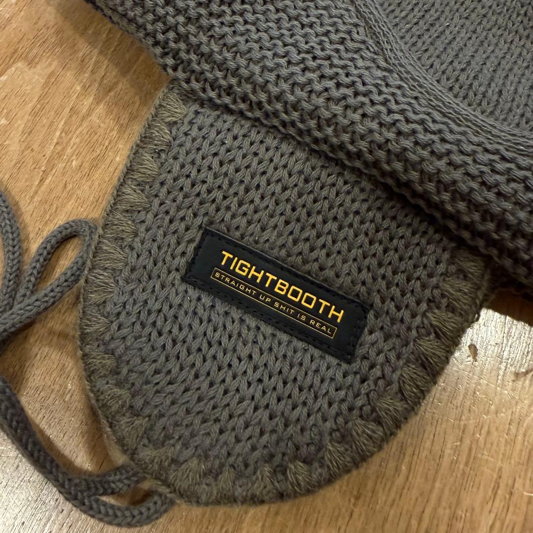 帽子 TIGHTBOOTH FLIGHT BEANIE / Charcoal