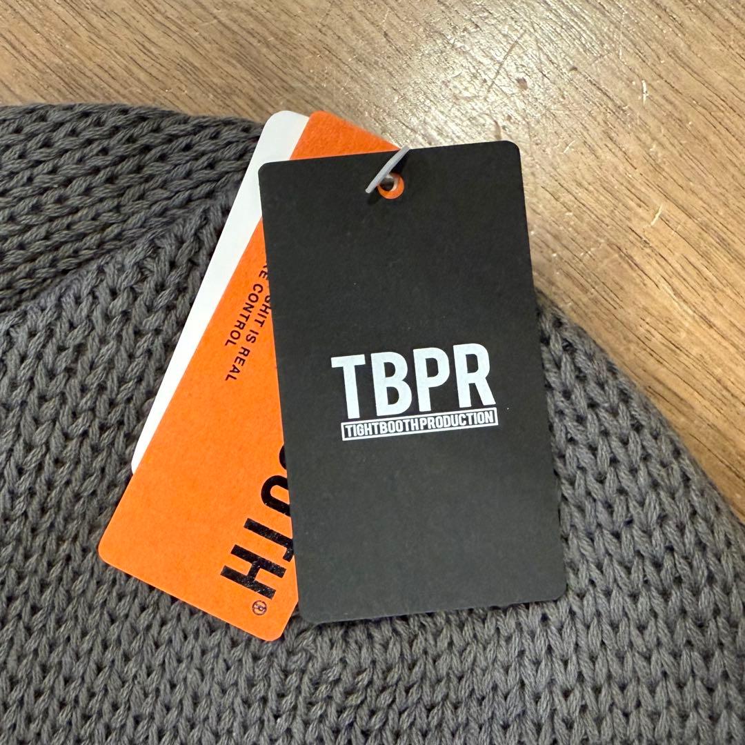 帽子 TIGHTBOOTH FLIGHT BEANIE / Charcoal