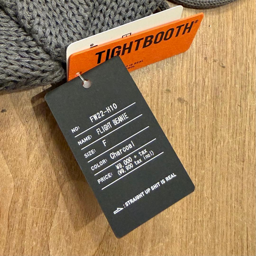 帽子 TIGHTBOOTH FLIGHT BEANIE / Charcoal
