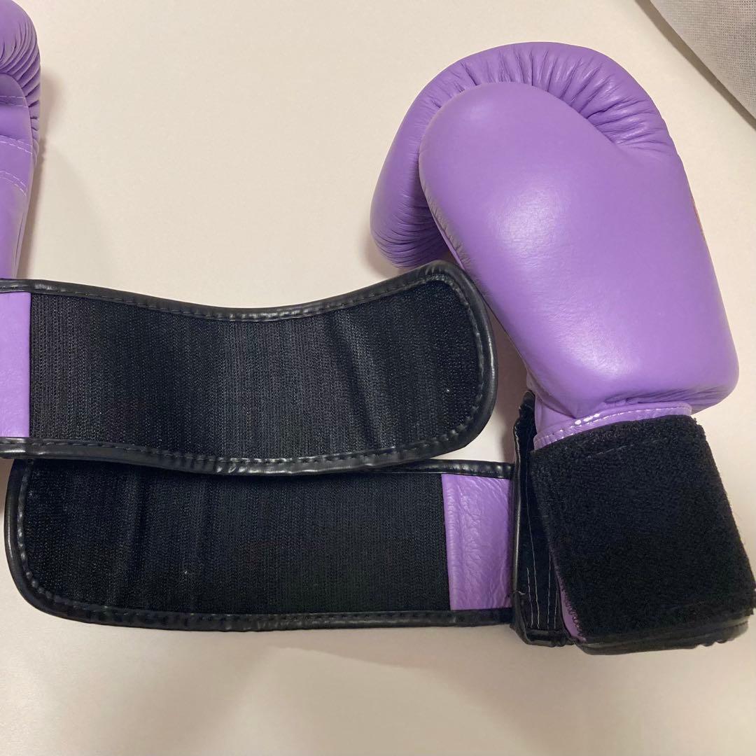 TWINS SPECIAL ボクシンググローブ 8 oz 紫　キックボクシング