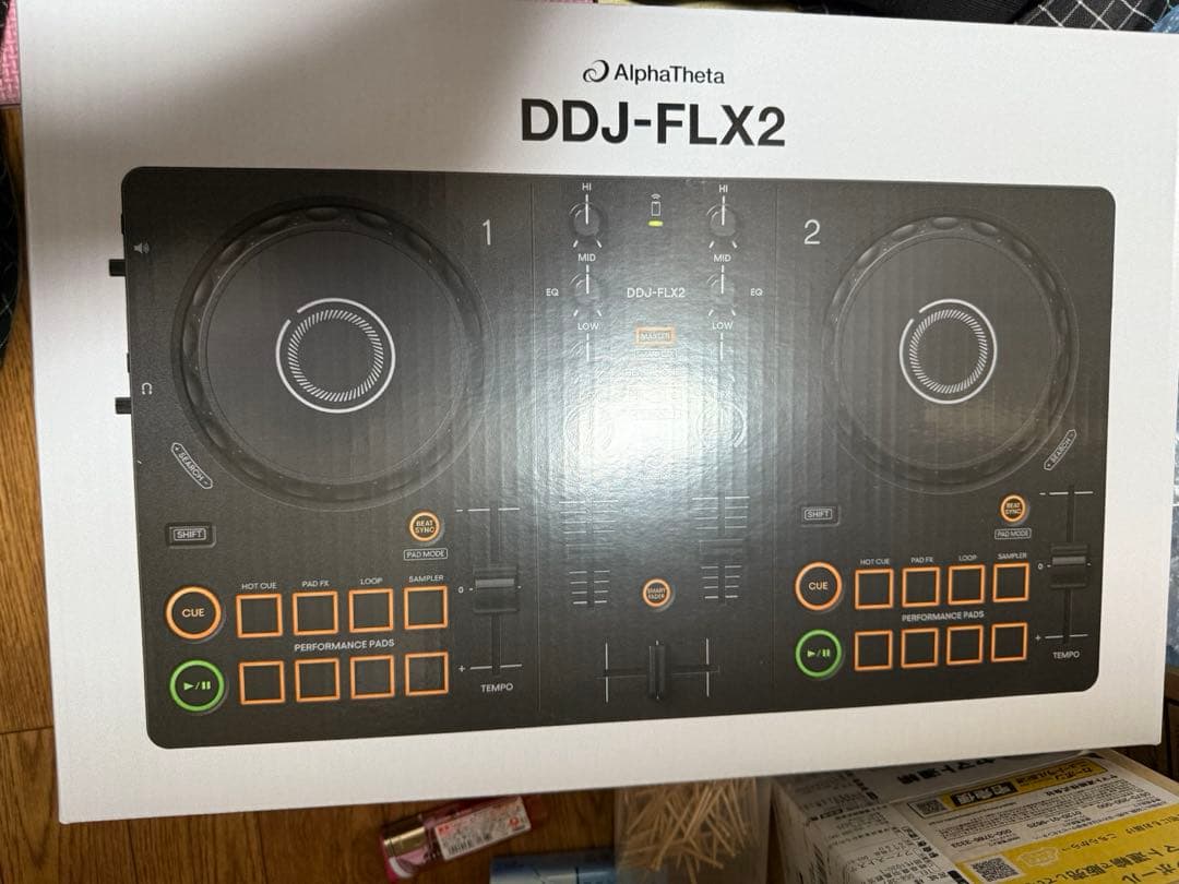 AlphaTheta コンパクト 2ch DJコントローラー DDJ-FLX2ー
