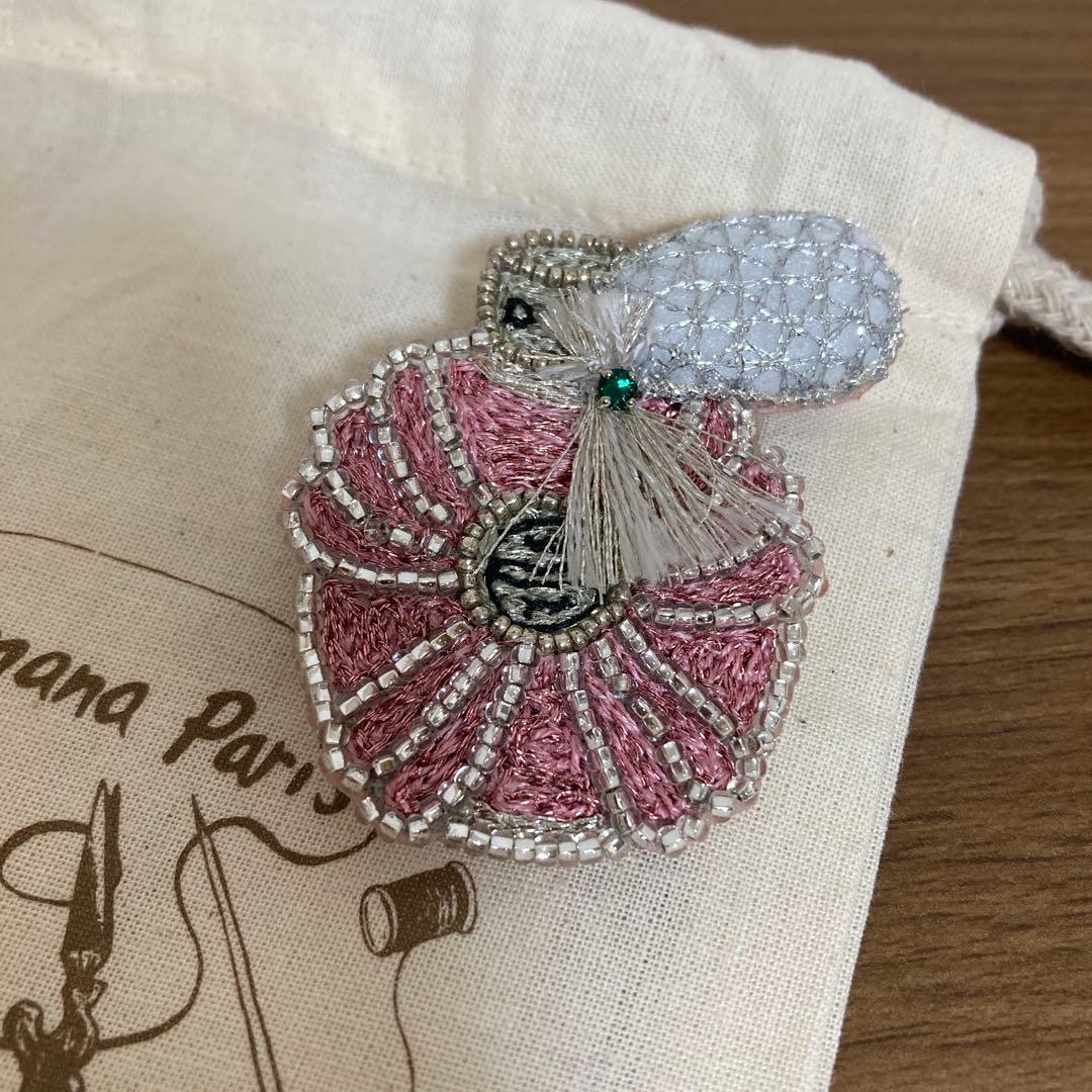 Immana Paris イマナパリ　ブローチ