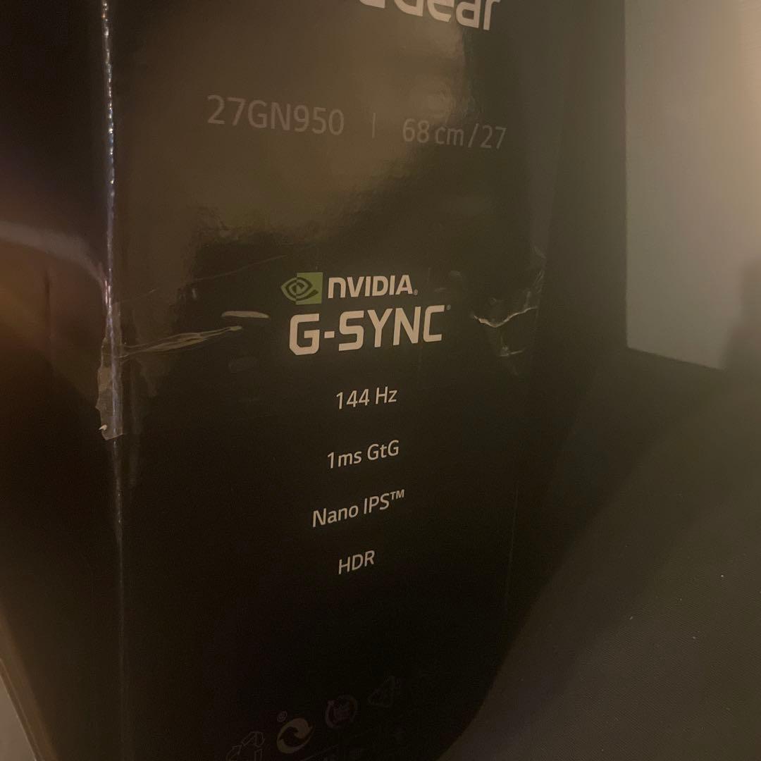 LG 27GN950 モニター 4K 144Hz
