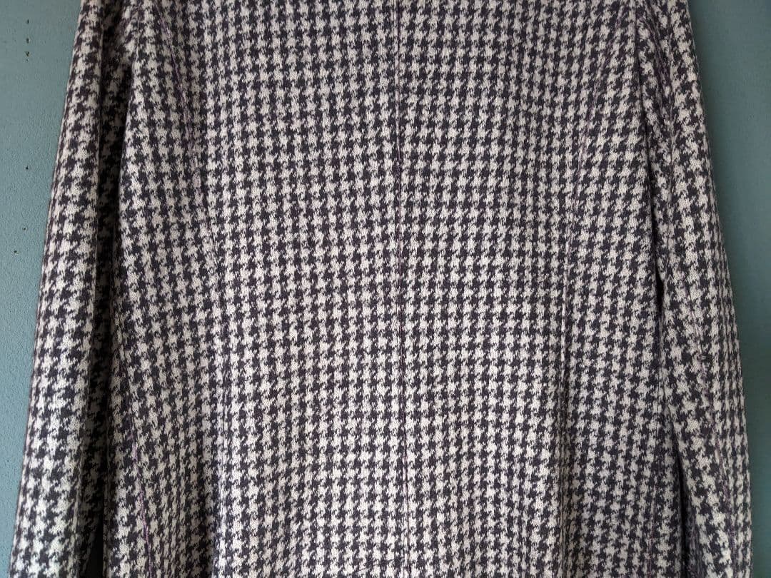 MaxMara WEEKEND LINE 千鳥格子柄 ウールコート 42