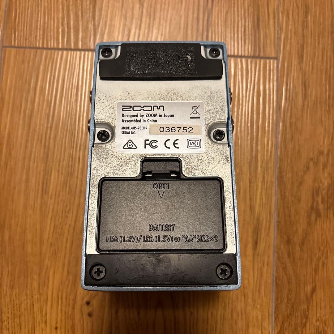 【動作品】ZOOM MULTISTOMP MS-70CDR ギターエフェクター
