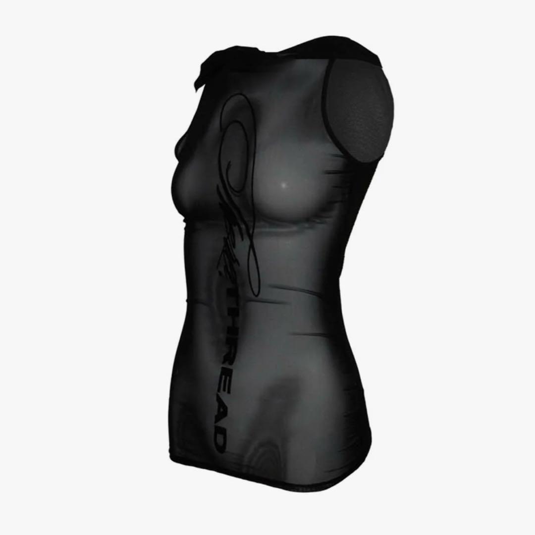 トップス theredthread S logo hoodie tank