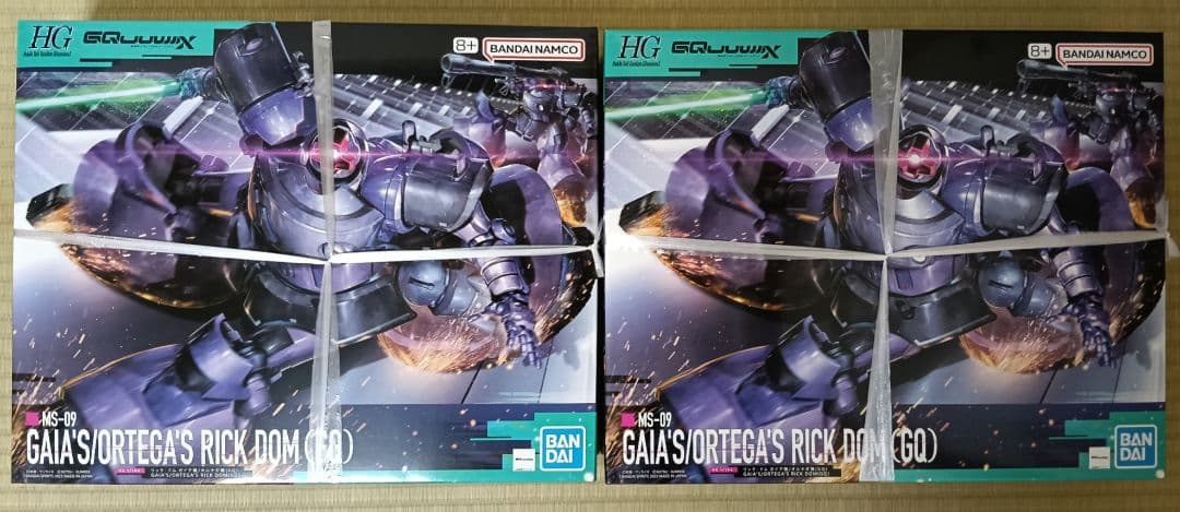 HG ガイア・オルテガ専用リック・ドム 機動戦士ガンダムジークアクス　２個