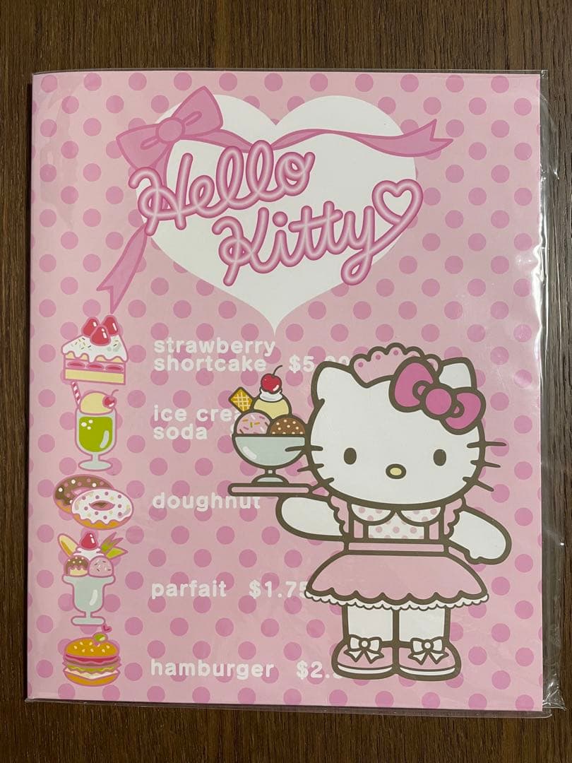 レア♡サンリオ♡キティ ウェイトレス レターセット 2002年