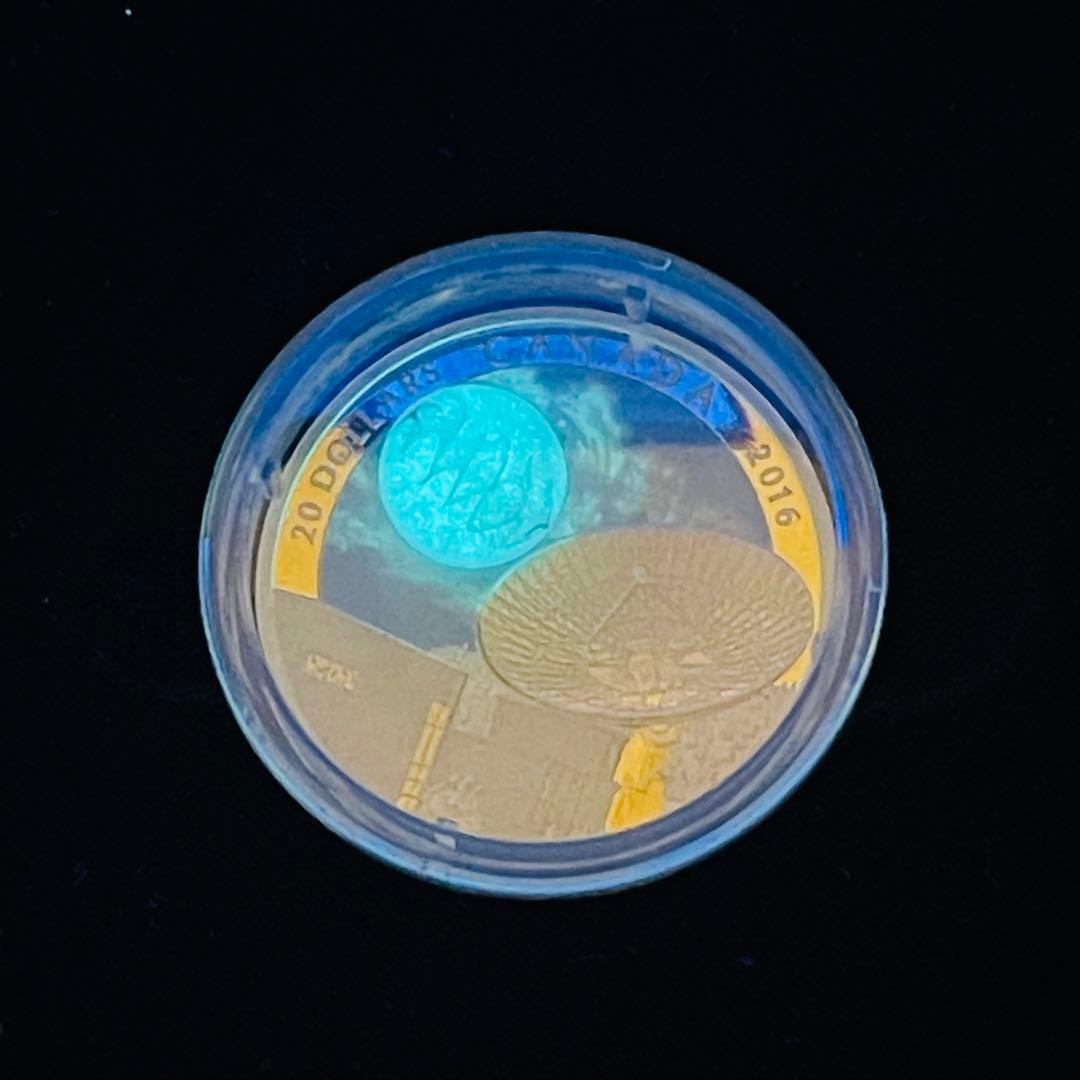 ［限定］カナダ国立研究評議会 1オンス記念銀貨 COA付 2016 希少