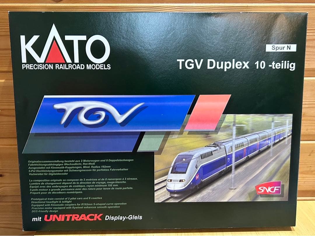KATO　K10916　TGV Duplex 10両セット 未使用、未走行