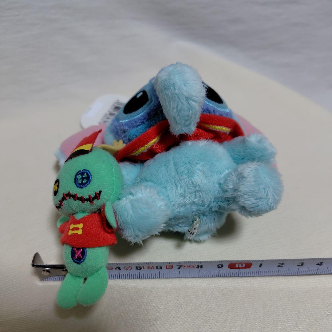 ディズニー スティッチ ダンボコスチューム ぬいぐるみキーチェーン