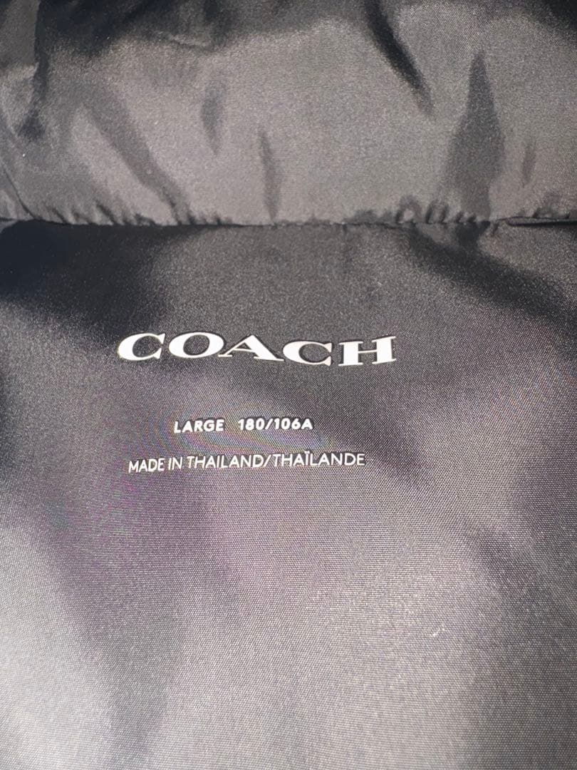 coach ダウンベスト