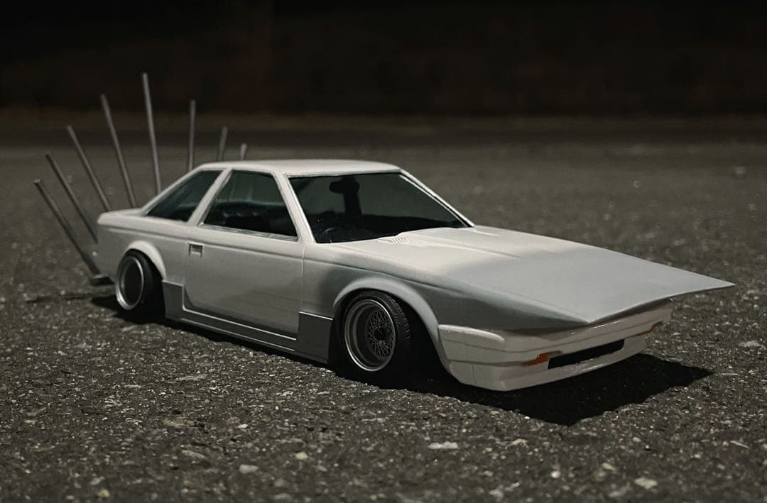 10ソアラ　1/24 完成品　制作途中仕様　ノンスリ