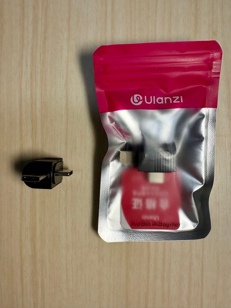 【新品】Ulanzi A100 ワイヤレスマイク 2個 Lightning付