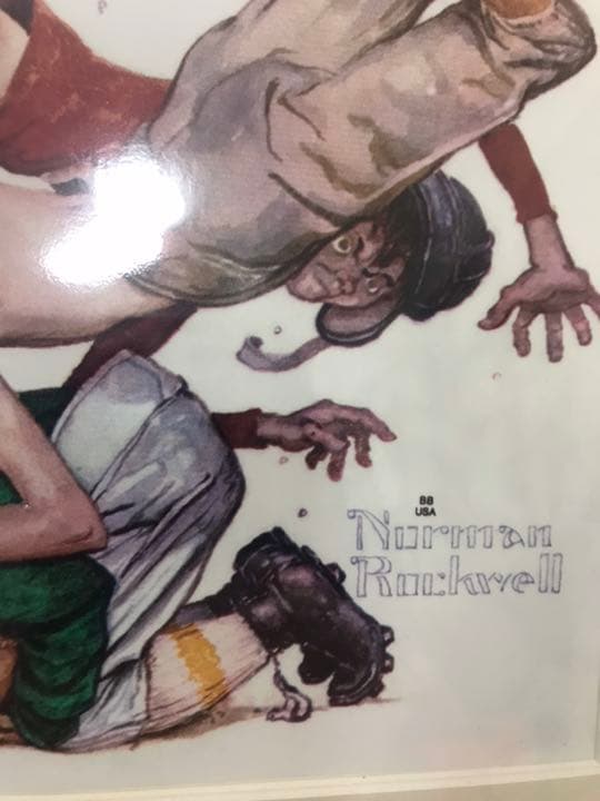 ノーマン・ロックウェル作 シリーズ フットボール