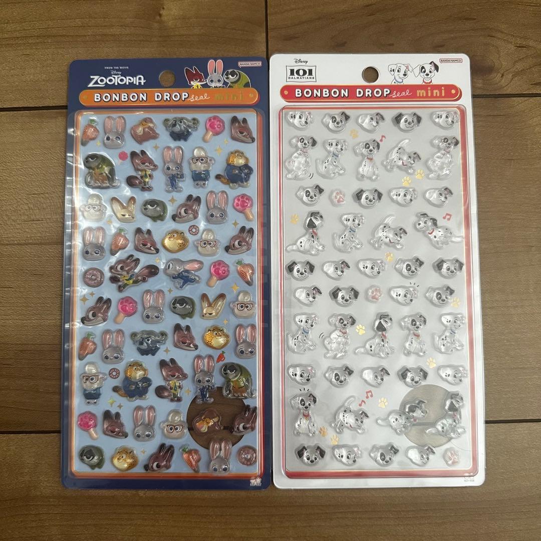 〔正規品〕ボンボンドロップシールミニ ディズニー&スヌーピー コンプリート