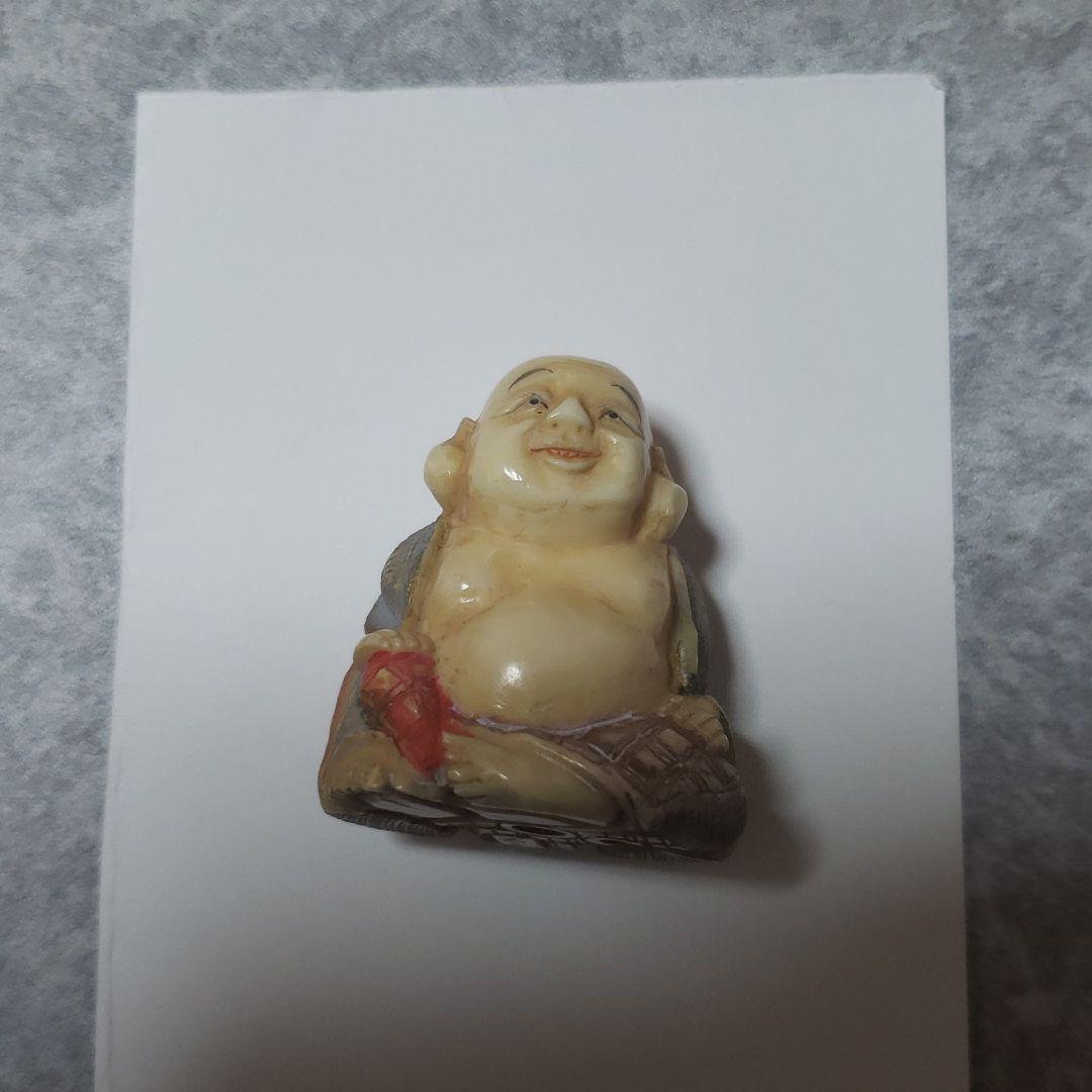 根付　七福神　玉之　牙彫り　幸運を呼び寄せる神様　縁起物