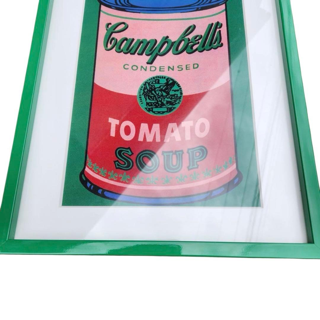 アンディ ウォーホル「キャンベル スープ(ベジタブル)1968」アート2点セット