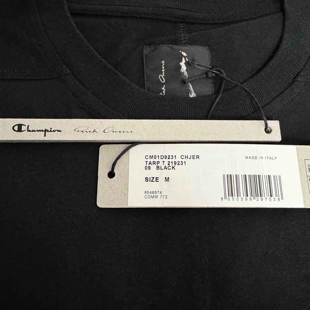 新品 Rick Owens×Champion TARP T ノースリーブ M
