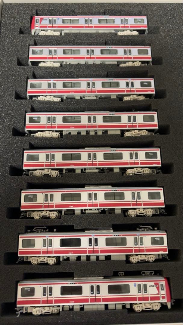 グリーンマックス京急新1000形ステンレス車(SRアンテナ付き・台座無し)