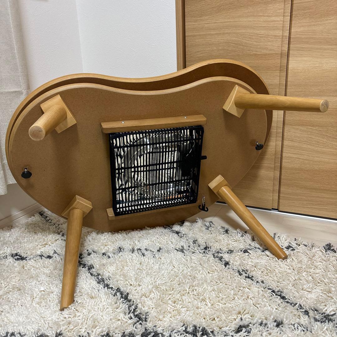 ニトリ　豆型こたつ　布団付