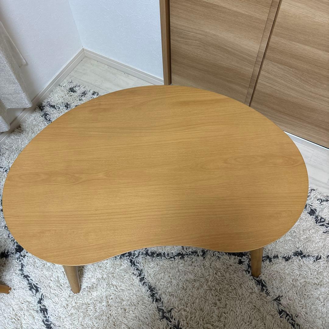 ニトリ　豆型こたつ　布団付