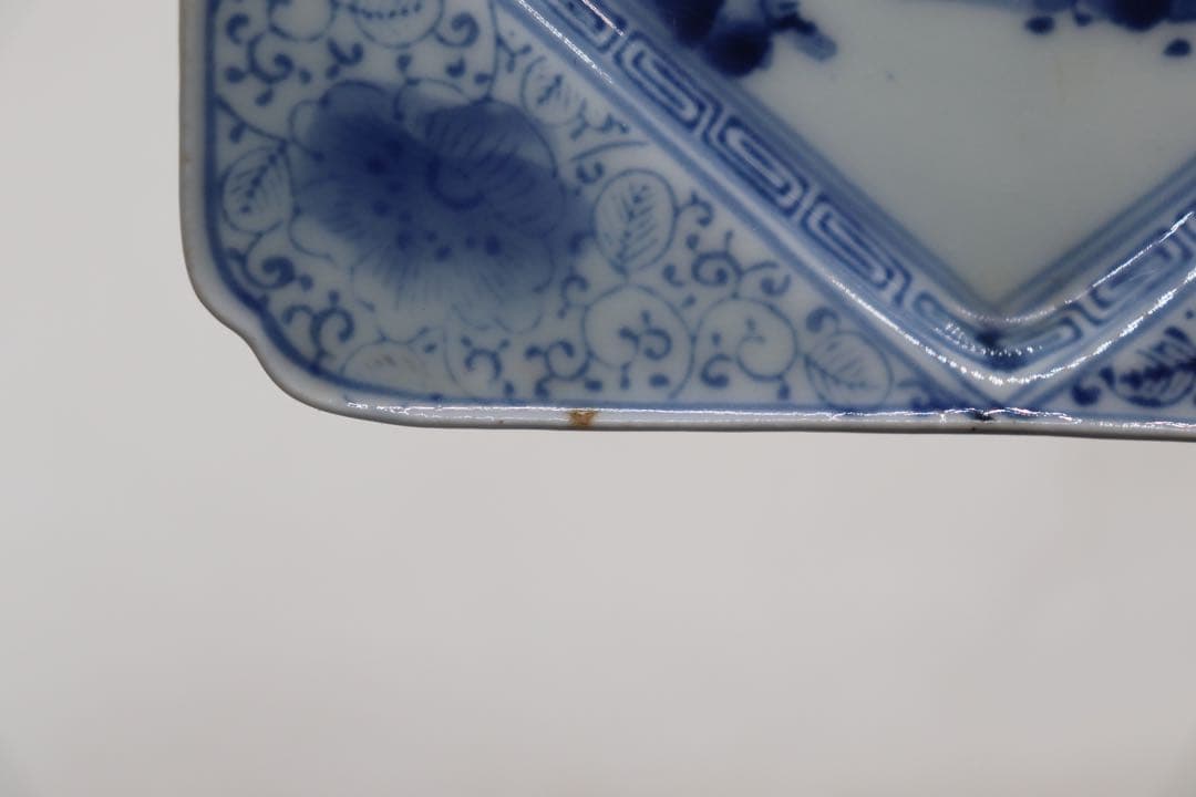 時代　伊万里　染付　寿司皿&豆皿8点セット　送料込み1125