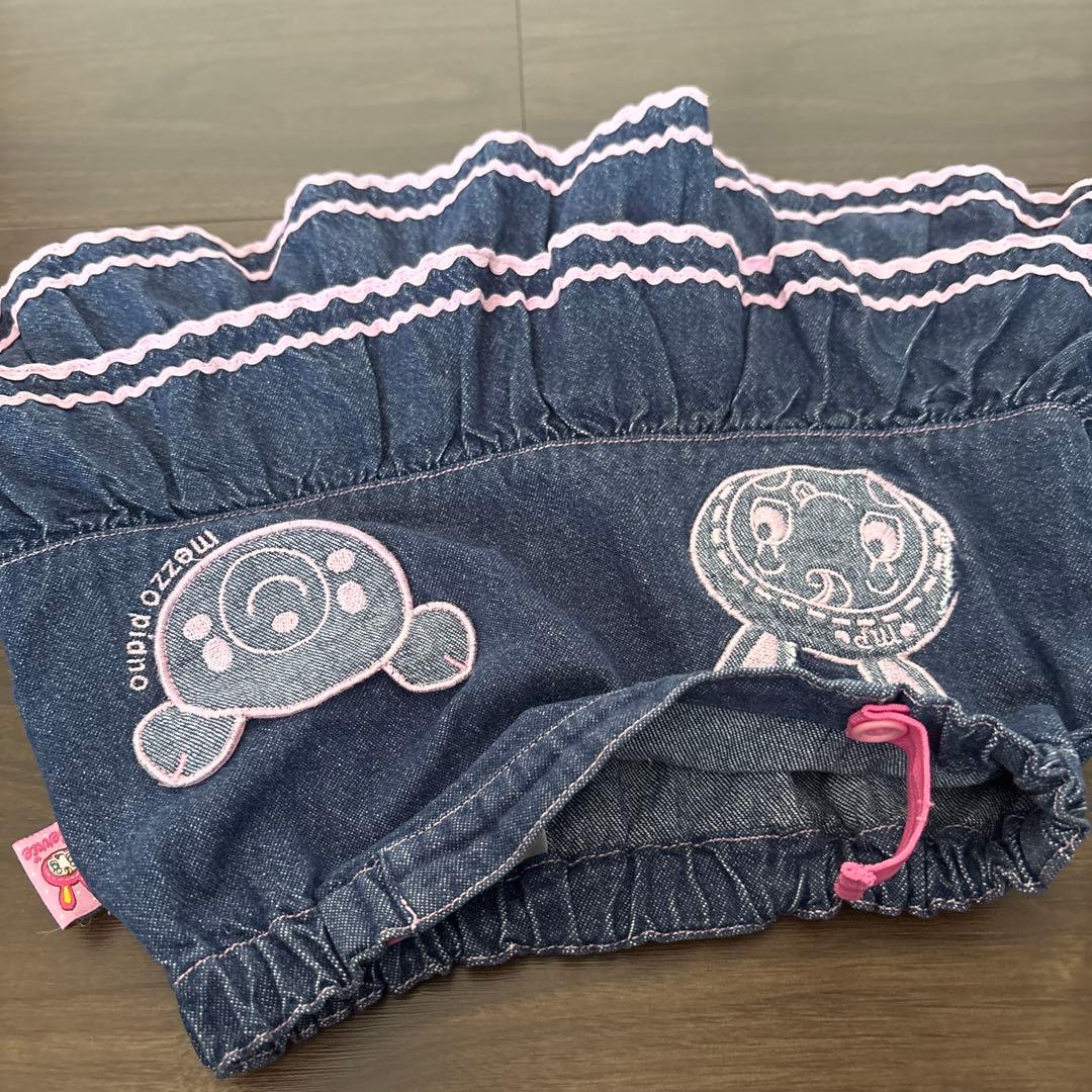 希少★レアタグ　メゾピアノ　ベリエ&コロン　2段フリル　スカート