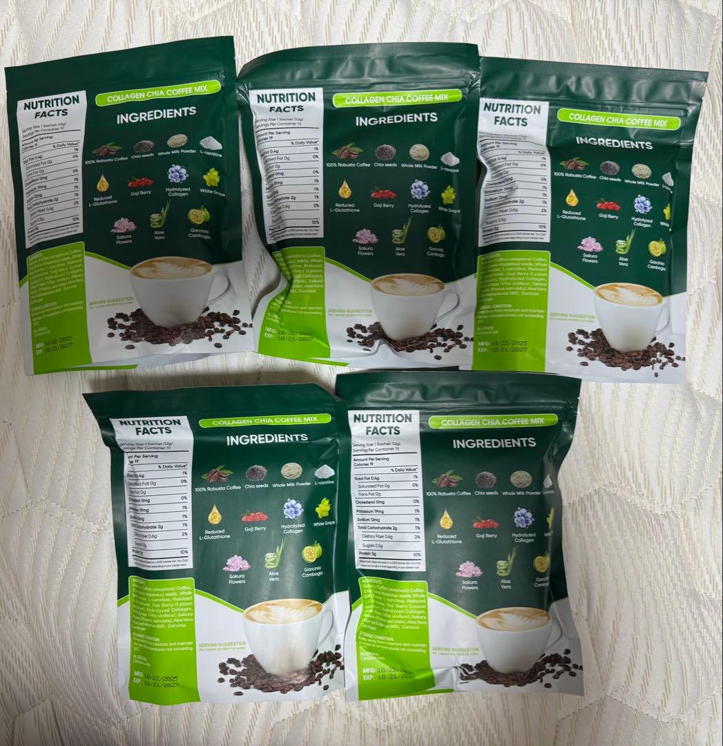 コーヒー FITGUM CHIA COFFEE MIX