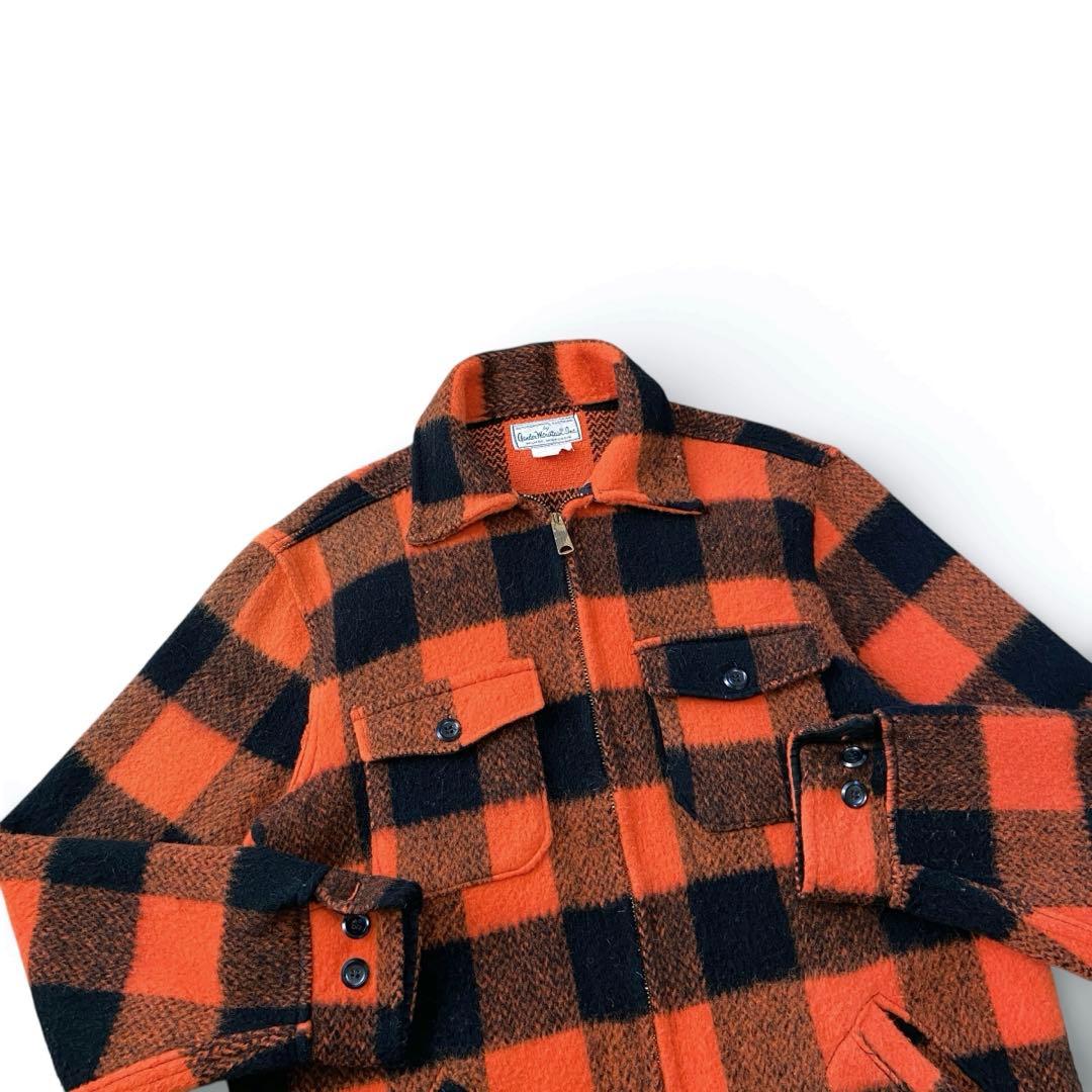 60s Gander Mountain バッファロー チェック ウールジャケット