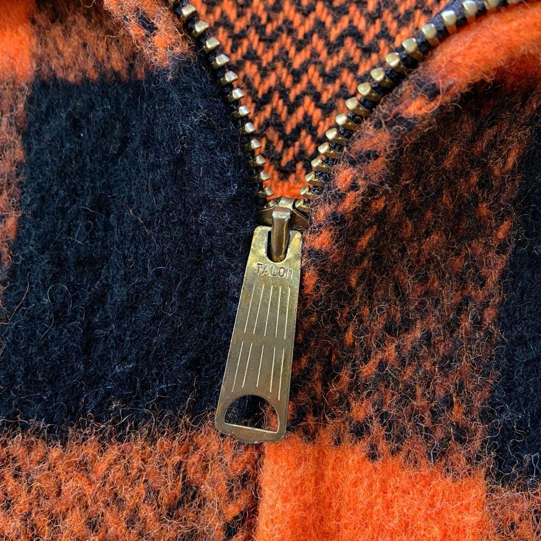 60s Gander Mountain バッファロー チェック ウールジャケット