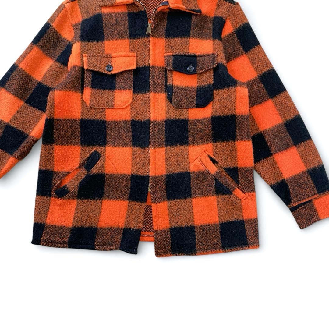 60s Gander Mountain バッファロー チェック ウールジャケット