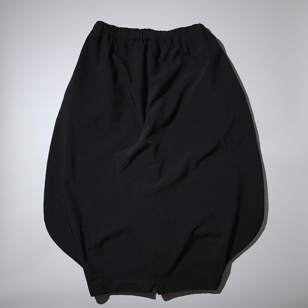 18ss Black COMME des GARCONS ポリ縮寅一パンツ