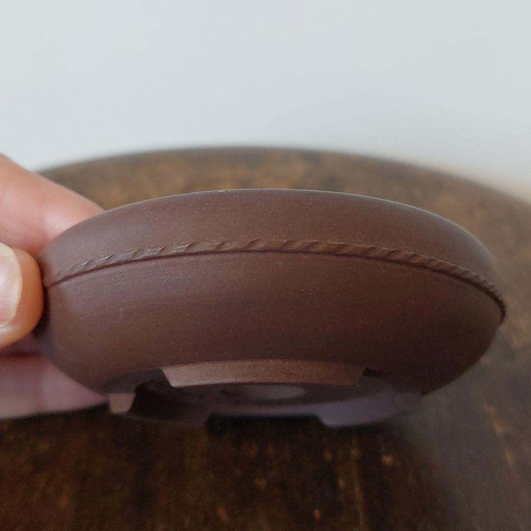 ☺️ミニ盆栽鉢　陶器　盆栽　鉢　落款あり