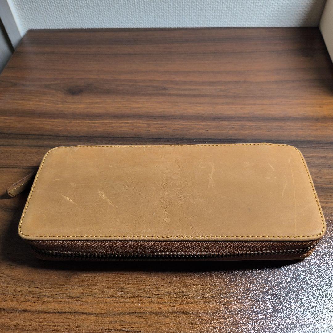 バハギア&クラフト ラウンドジップペンケース