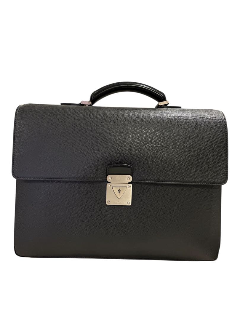 Louis Vuitton タイガ ビジネスバッグ 黒