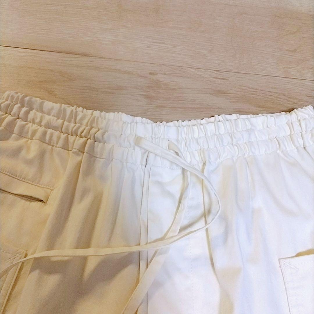 ロンハーマン カーゴプルオンパンツ アイボリー ゆったり カジュアル XS