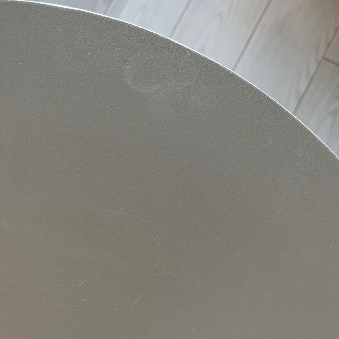 ACTUS LUNA グレージュ円形三脚テーブル