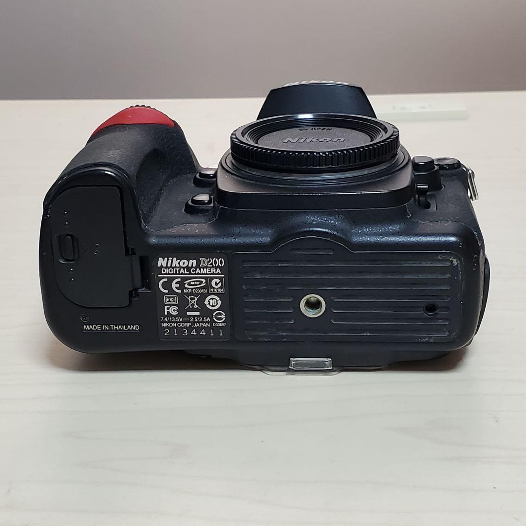 CCDセンサー 名機 Nikon D200 ショット数 約50,000回超