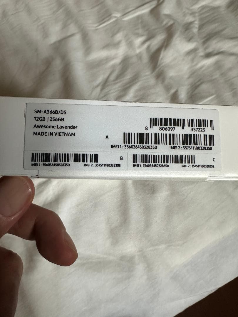 Samsung Galaxy A36 5G 本体 256GB Awesome L