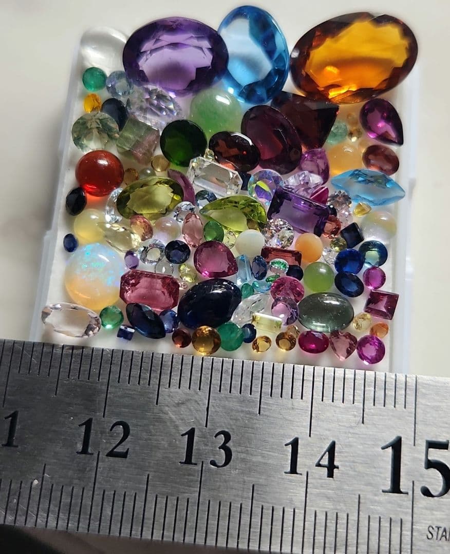 大量天然ルース他色石まとめ 2660