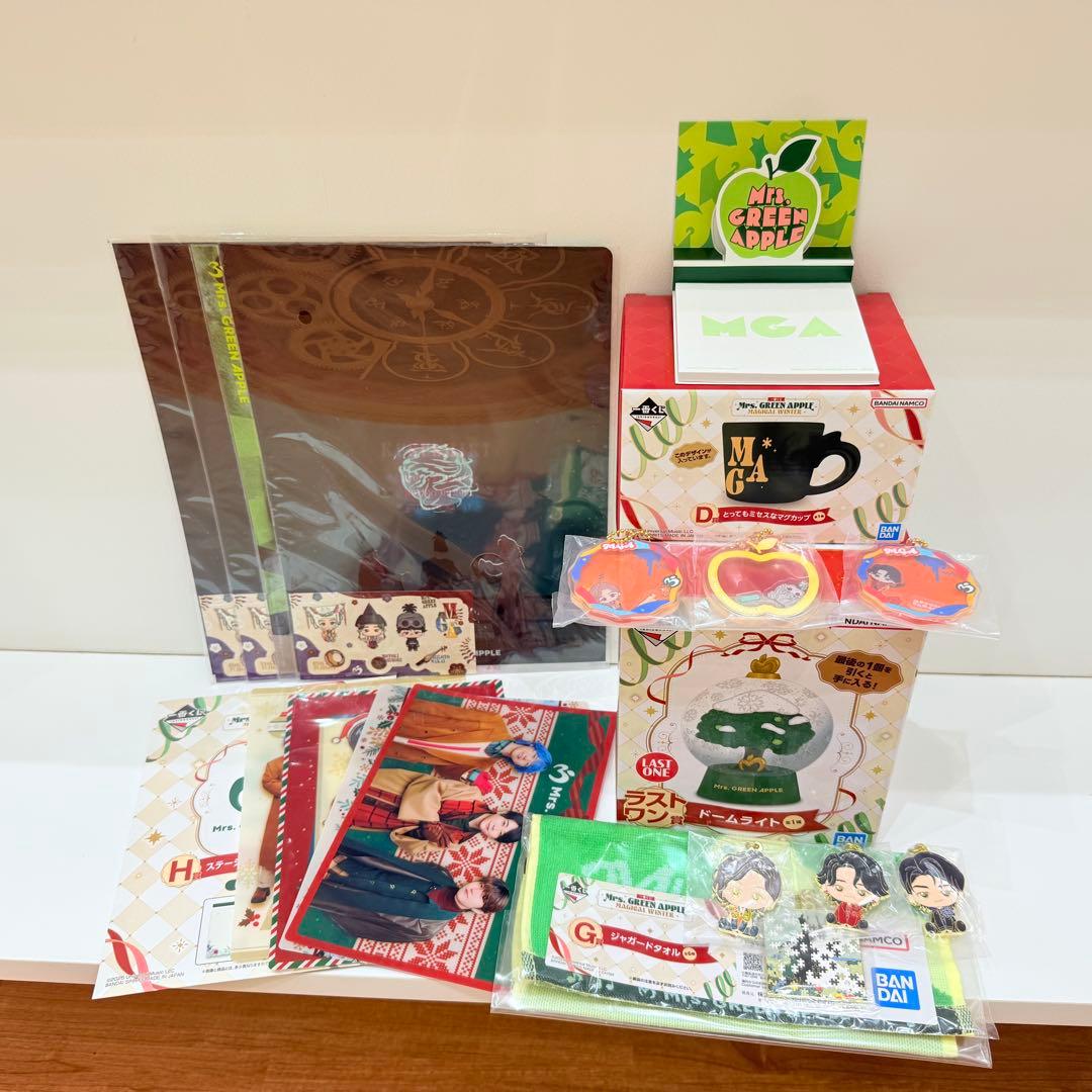 一番くじ Mrs. GREEN APPLE マグカップ　チャーム　ラストワン他