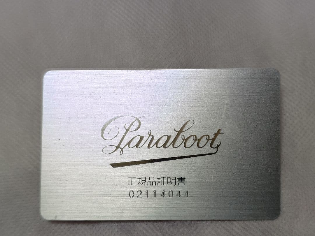 パラブーツ Paraboot FilMelange別注 シメイ サイズUK7.5
