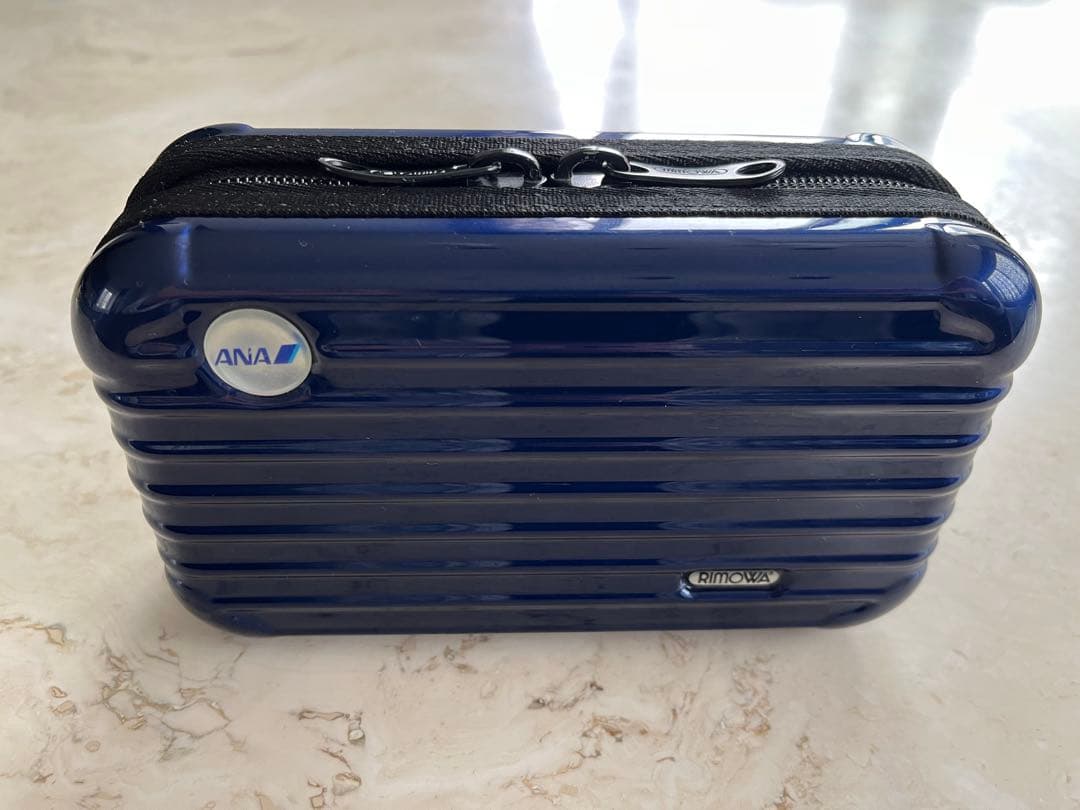 本日限定価格 ANA RIMOWA ファースト アメニティ ブルー ポーチのみ