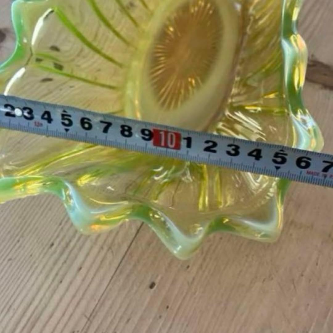 フォストリアエアルームワセリンガラスウランガラスheirloom 特大コンポート