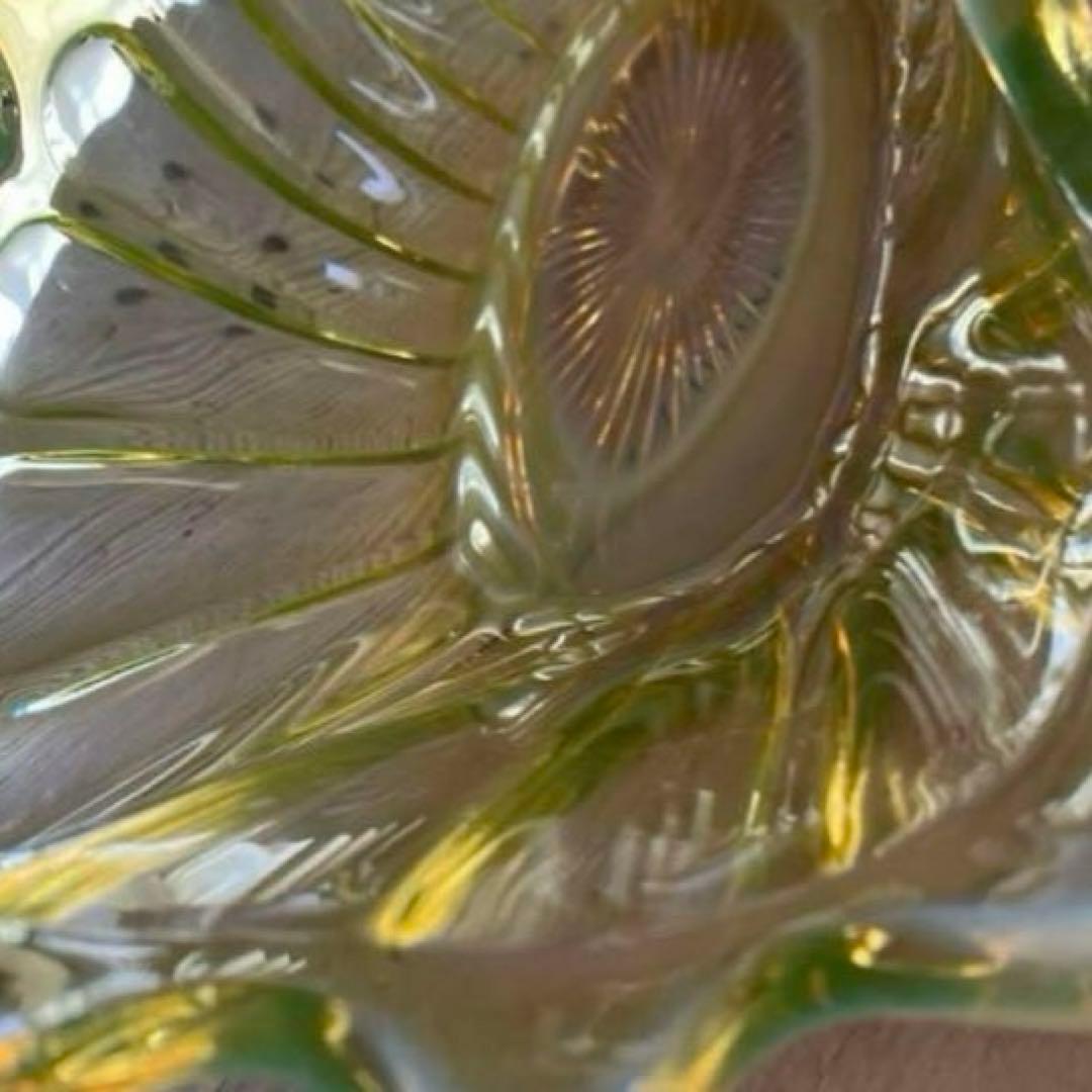 フォストリアエアルームワセリンガラスウランガラスheirloom 特大コンポート