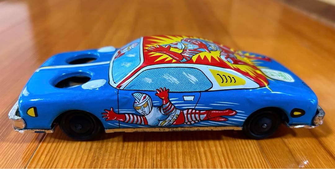 特撮テレビ番組「ジャンボーグＡ」　ブリキ　日本製　車